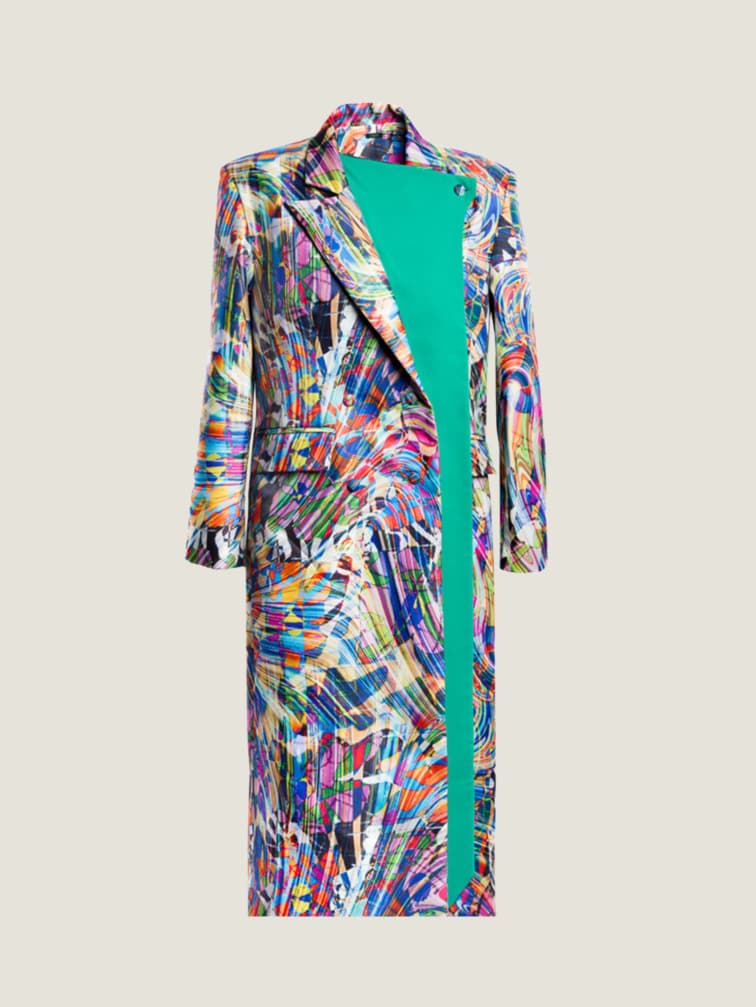 Firework Coat - multicolour